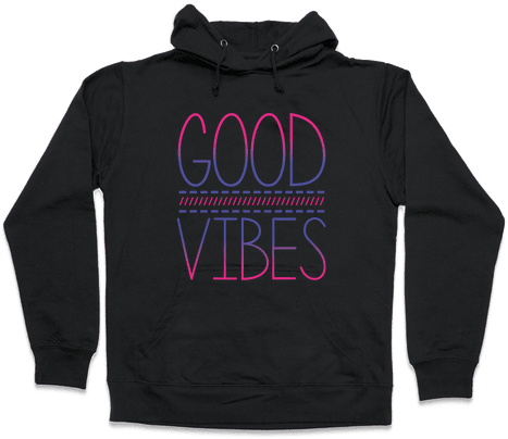 Good Vibes Hooded Sweatshirt - Read Books And Be Happy Hoodie: Funny Hoodie From Lookhuman. (484x484), Png Download