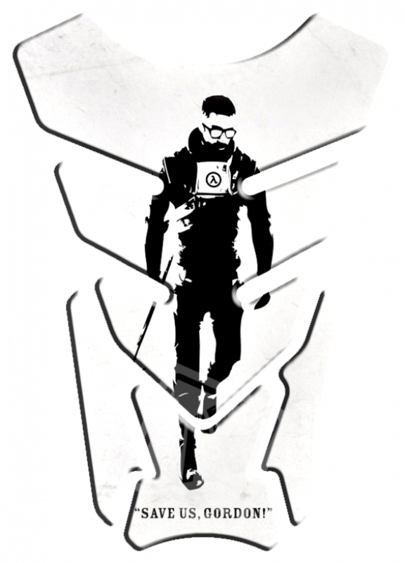 Adesivo Protetor De Tanque Valve Half Life - Video Game (800x800), Png Download