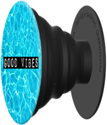 Popsocket Phone Grip & Stand Good Vibes Pattern For - Popsockets On Iphone 5 (500x500), Png Download