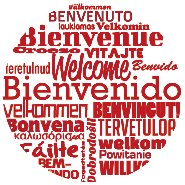 Vinilo Decorativo Textos Bienvenido - Decoracion En Vinilo De Corte (374x374), Png Download