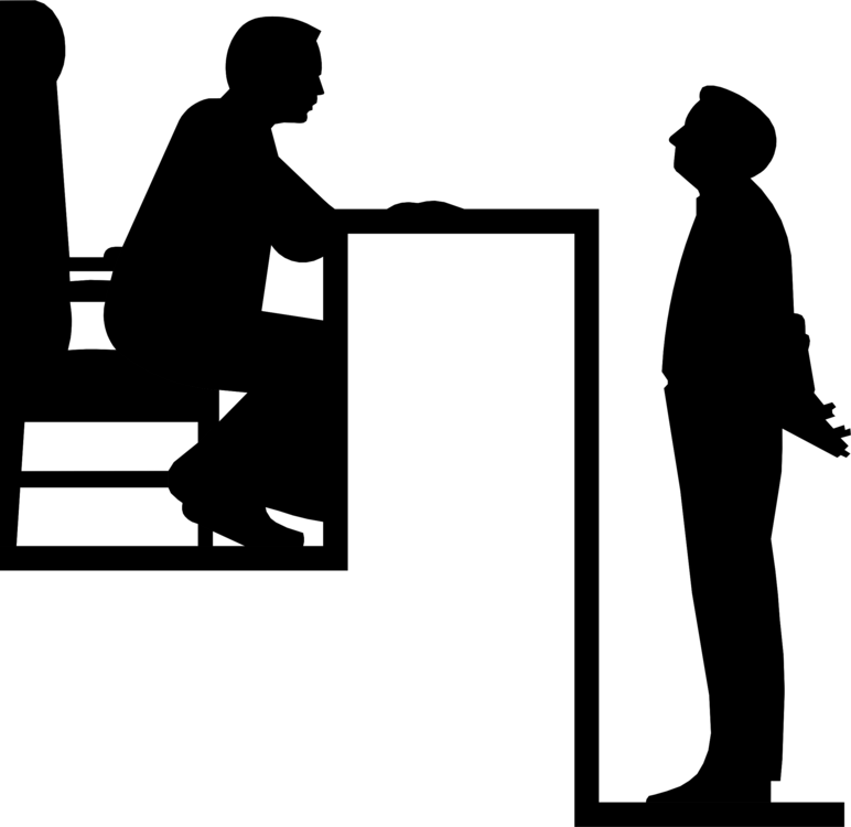 Silhouette Computer Icons Public Domain Deposition - Deposition Clipart (772x750), Png Download