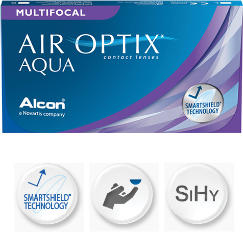 Instruction For Use - Air Optix Multifocal New (688x558), Png Download