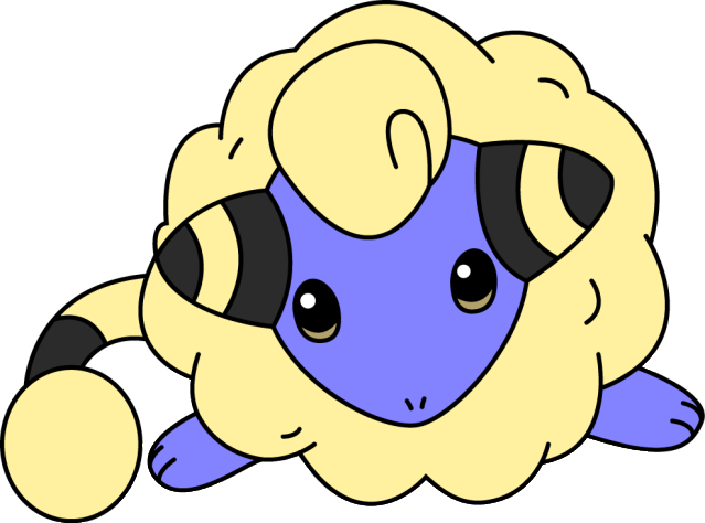 2nurdx1 ] - Mareep (639x474), Png Download