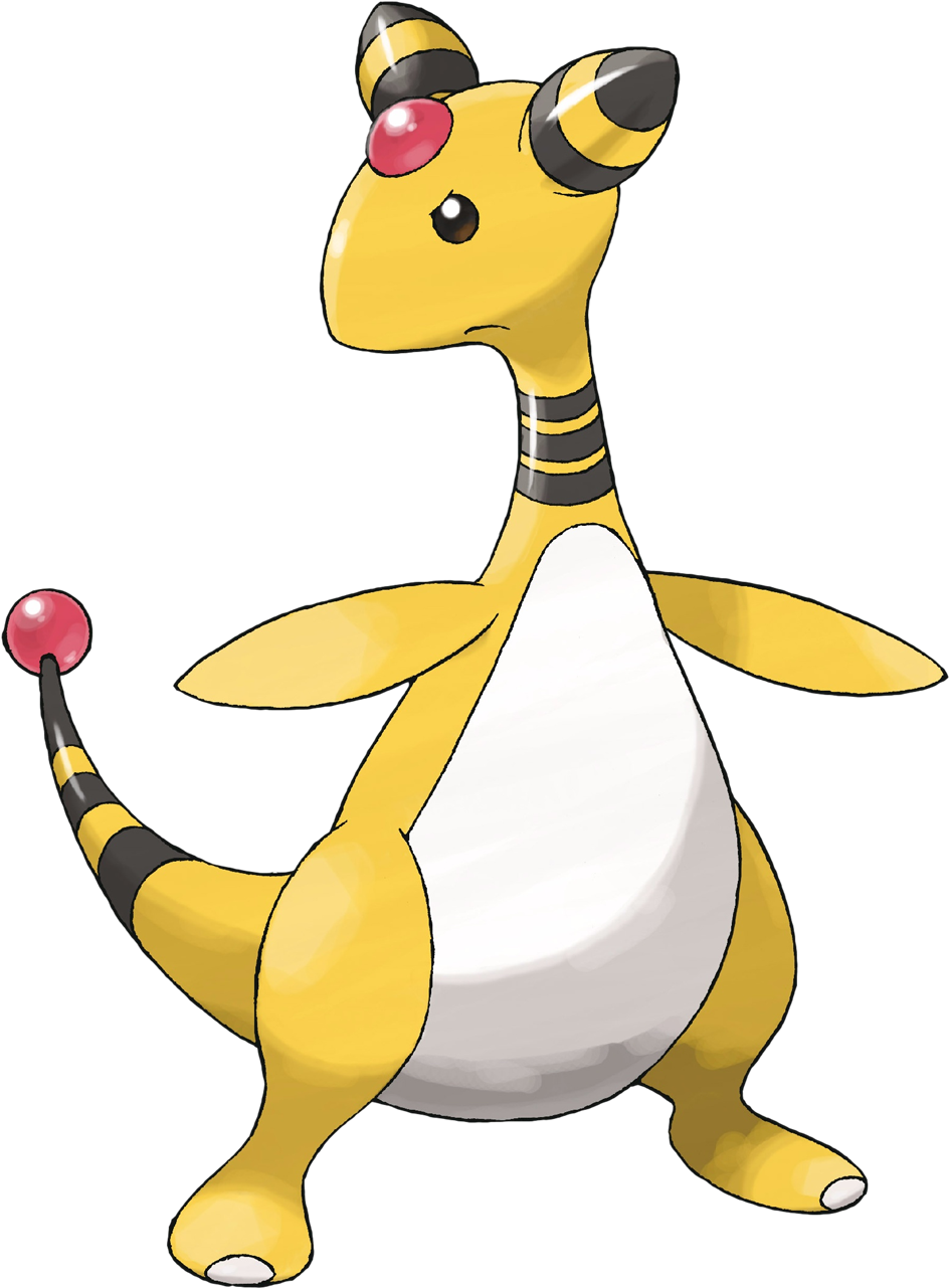 Ampharos - Ampharos Png (1200x1200), Png Download