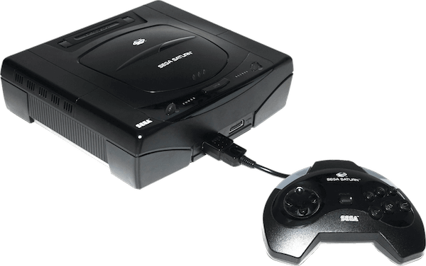 Sega Saturn (600x376), Png Download