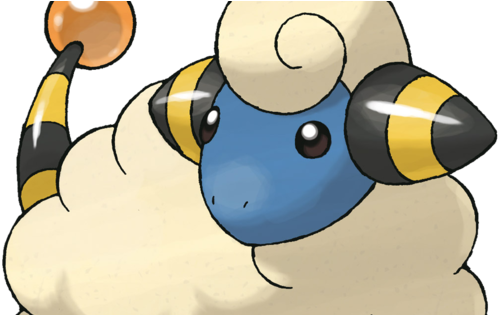 Mareep, Flaaffy And Ampharos - Mareep Pokemon (600x314), Png Download