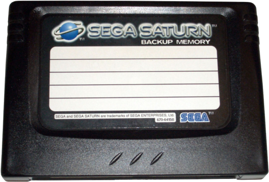 Sega Saturn Backup Memory (1034x700), Png Download
