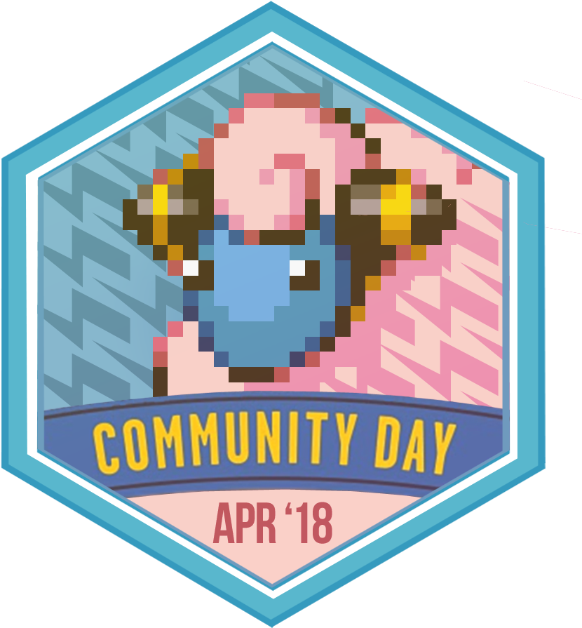 Badge Badge-large - Pokemon Go Community Day Pins (900x900), Png Download