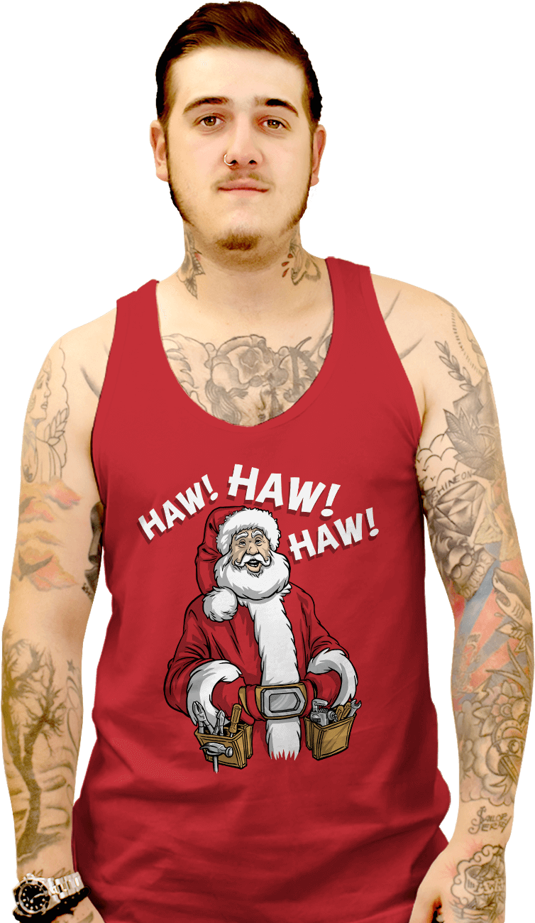 Tim The Toy Man Santa - Crew Neck (900x1322), Png Download