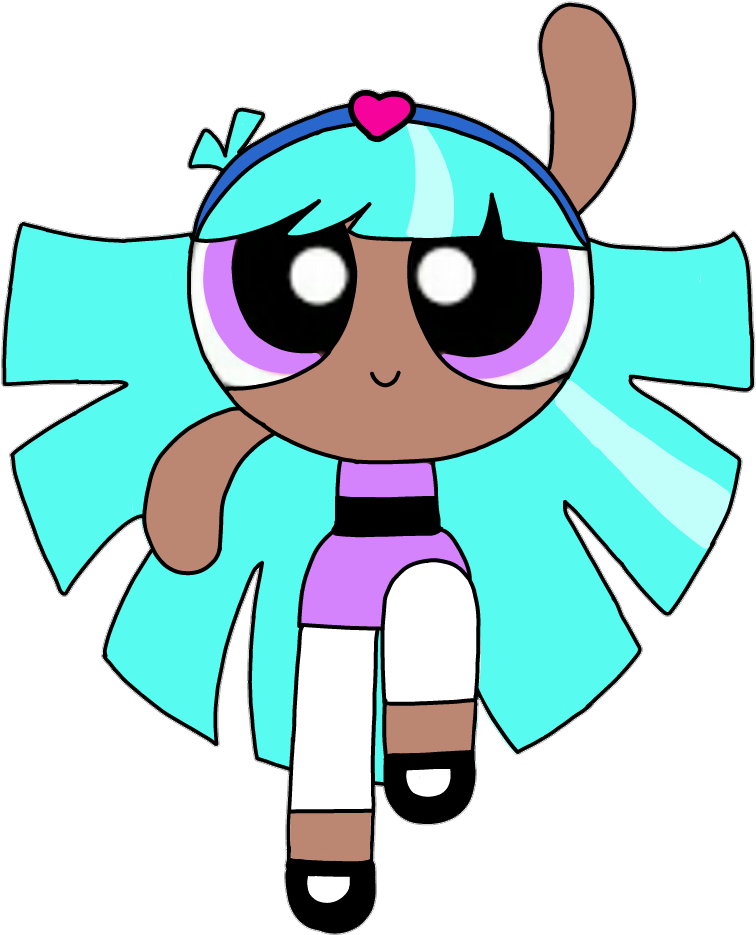 Powerpuff Bliss Saved Day - Bliss Delle Powerpuff Girl (800x1210), Png Download