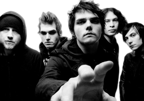 Download Mcr Bw Clipped Rev 1 Early My Chemical Romance Png Image With No Background Pngkey Com