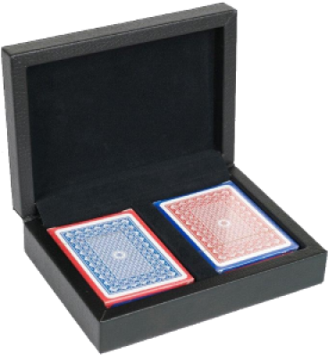 Dal Rossi Pu Leather Card Box - Bicast Leather (400x400), Png Download