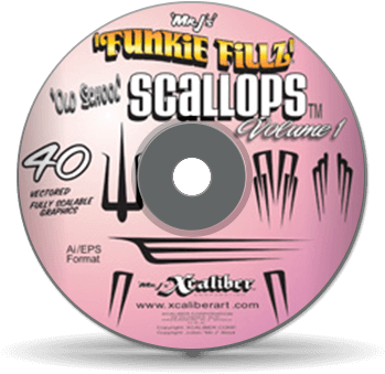 Old School Scallops $9 - Pectinidae (356x338), Png Download