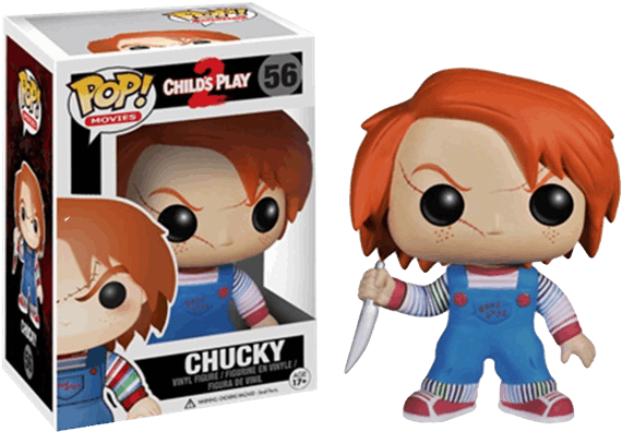Funko Pop Movies: Chucky Vinyl Figure (600x600), Png Download