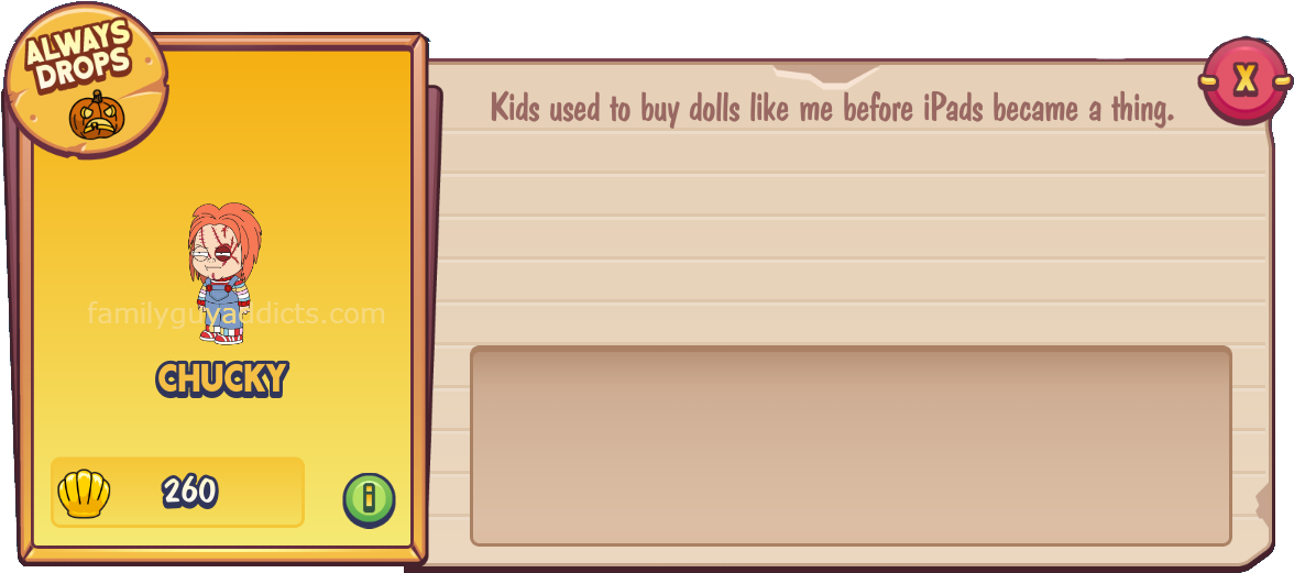 Chucky Menu - Chucky (1187x532), Png Download