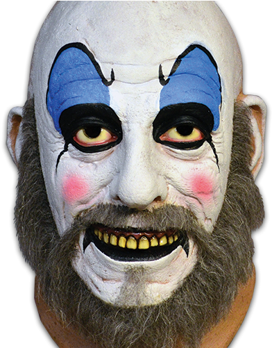 House Of 1,000 Corpses Captain Spaulding Mask - House Of 1000 Corpses Captain Spaulding Mask (436x500), Png Download