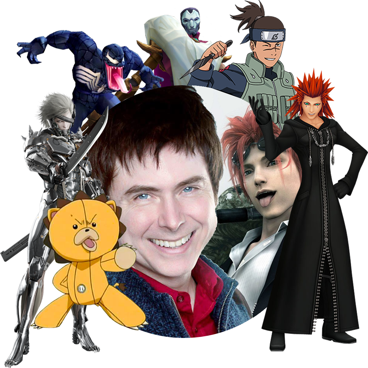 Flynn's Other Voice Over Roles Include Disney Tv's - Final Fantasy Vii Ff 7 Advent Children Art 32x24 Print (1200x1200), Png Download