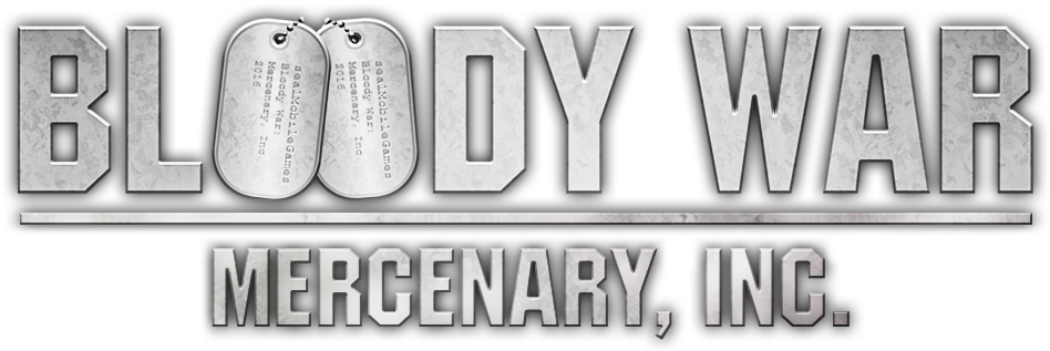 Bw-logo2 - Bloody War: Mercenary, Inc. (967x333), Png Download