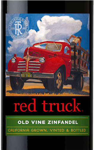 Red Truck Red (375x500), Png Download
