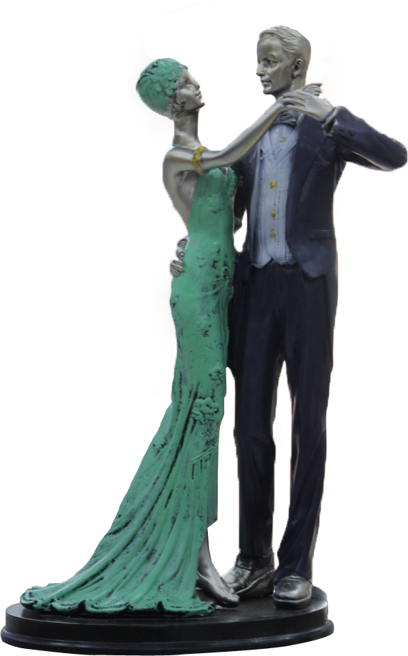Send Buy Dancing Couple Showpiece Online Online Ahmedabad,buy - Sendgifts Ahmedabad (350x350), Png Download