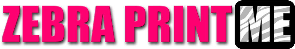 Zebra Print Me - Painting (960x198), Png Download