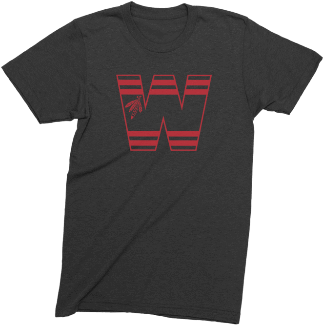 Mens/unisex W Blackhawks - Bowling Game T Shirt (700x700), Png Download