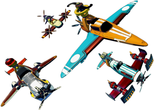 Crafting And Customizing - Propeller-driven Aircraft (550x394), Png Download