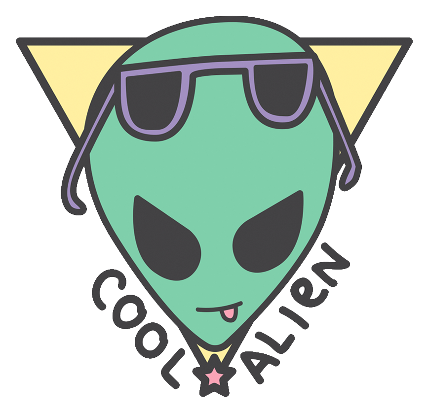 Adesivo Cool Alien De Pplocksna Colab Tags Espaço Space - Extraterrestrial Life (962x962), Png Download