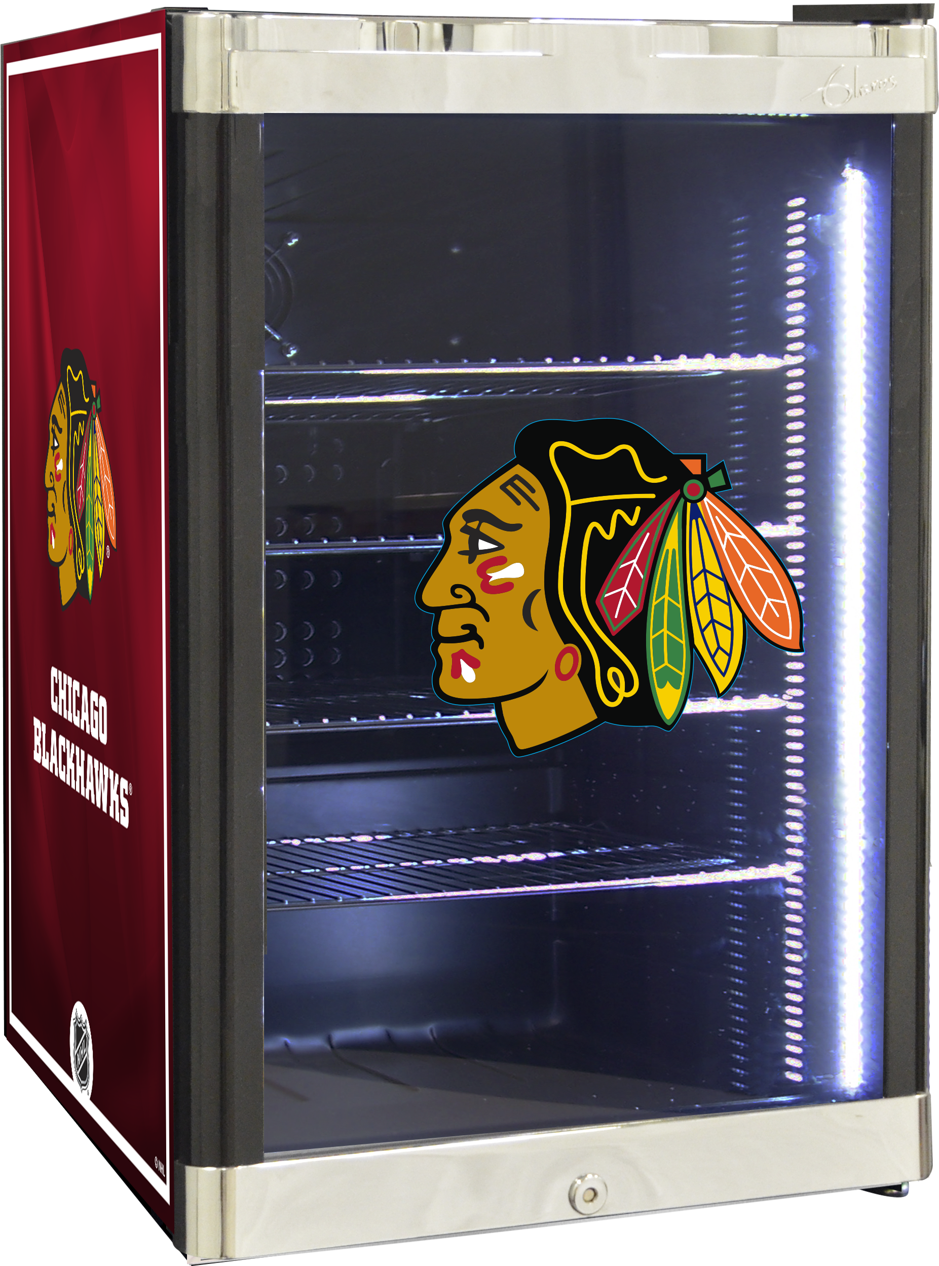 Nhl Refrigerated Beverage Center - Glaros Nhl Glass Door Refrigerated Beverage Center (2021x2686), Png Download