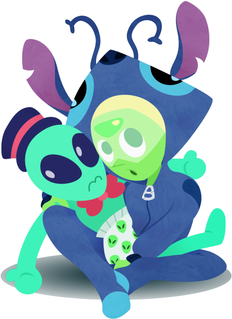 Alien Stitch Drawing Tumblr - Stitch (500x654), Png Download