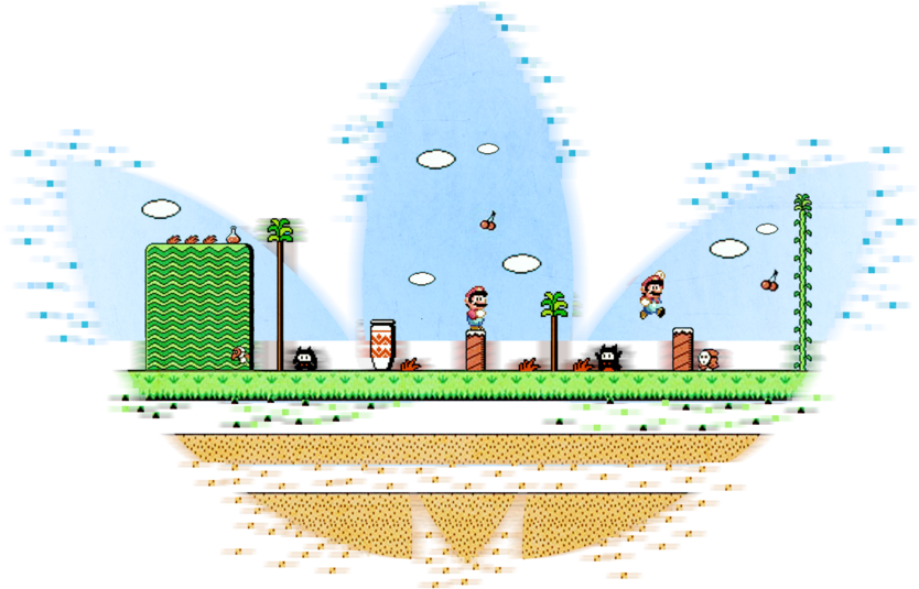 Adidas Super Mario Logo By Fireflies08 On Deviantart - Adidas (900x636), Png Download