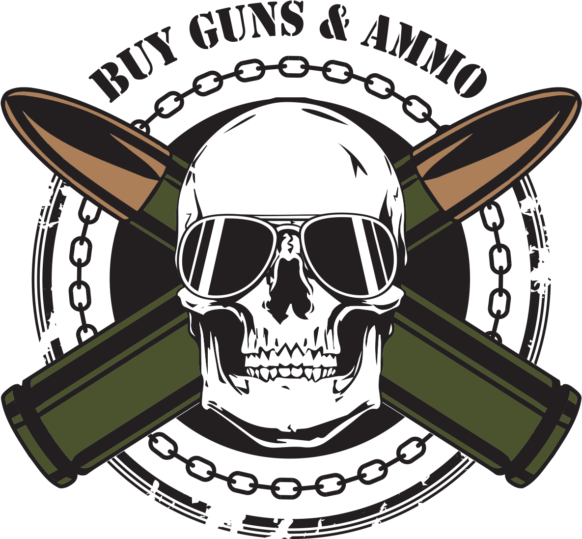 Buy Guns And Ammo - Ammunition (1258x1096), Png Download