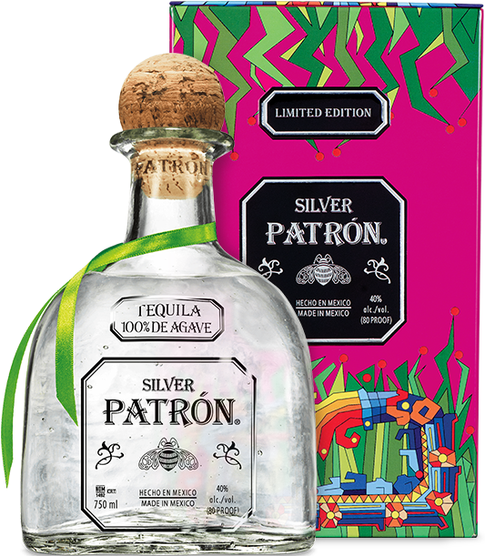 Limited Edition 2016 Mexican Heritage Tin - Patron Tequila (534x800), Png Download