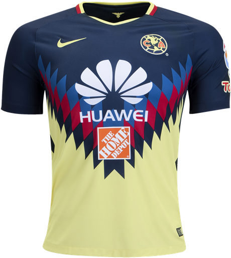 Larger Image - Club América 17/18 Home Jersey Personalized (550x550), Png Download