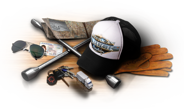 Build Your Own Fleet Of Trucks, Buy Garages, Hire Drivers, - American Truck Simulator (600x358), Png Download