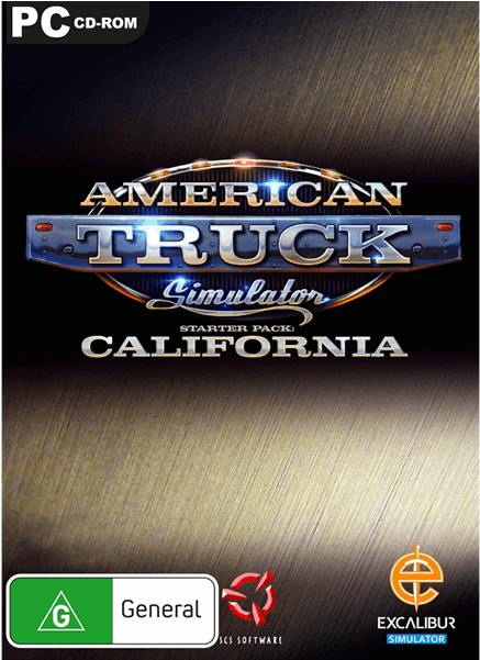 American Truck Simulator Game Pc (600x600), Png Download