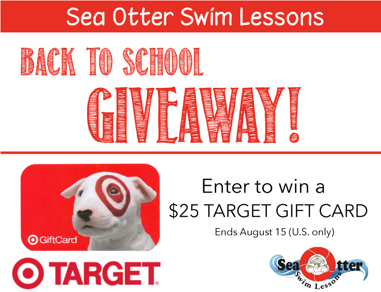 Sea Otter Back To School Giveaway Win A $25 Target - Bps Gift Certificate For Target (760x606), Png Download