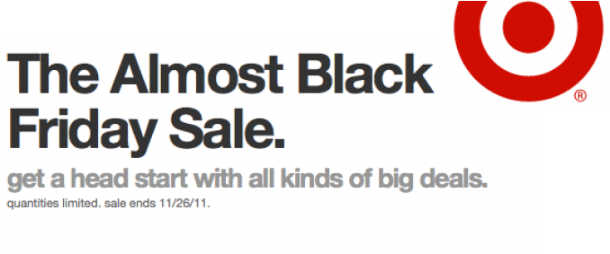 Target Almost Black Friday 2011 Online Sale Offers - Alhambra Eidos (750x317), Png Download