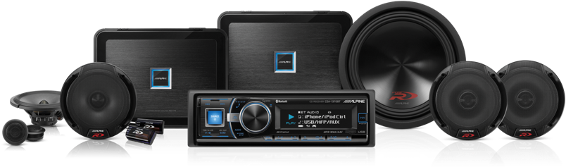 Factory System Upgrade - Alpine Cda 137bti Cd Receiver (894x257), Png Download