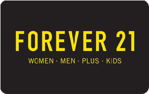 Forever 21 Gift Card - Forever 21 Gift Card (email Delivery) (300x400), Png Download