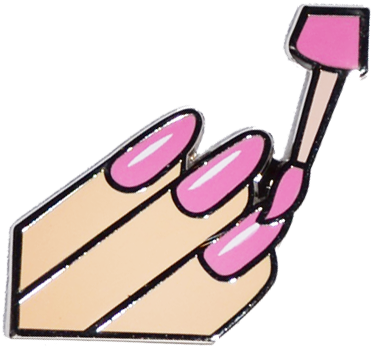 Download Transparent Nail Polish Cartoon PNG Image with No Background -  