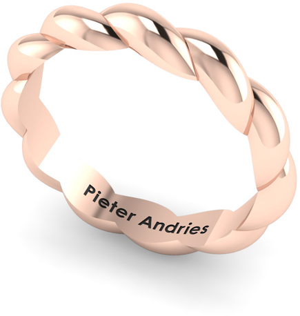 080237 Rg Pv - Wedding Ring (870x870), Png Download