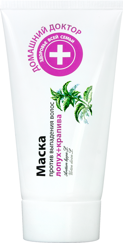 Mask Against Hair Loss With Burdock & Nettle Best Price - 45992 Burdock Oil With Red Pepper 100ml Home Doctor. (600x800), Png Download