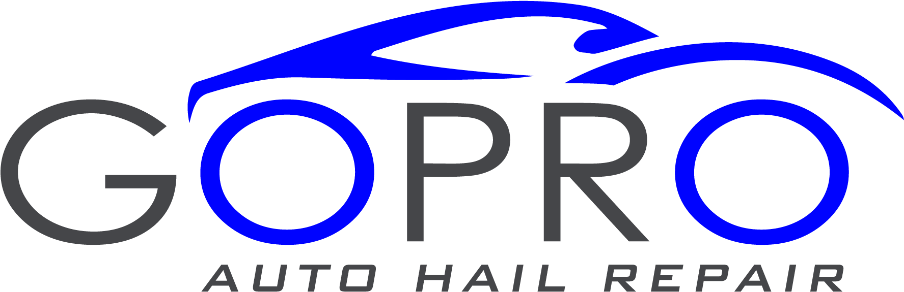Go Pro Auto Hail Repair - Circle (2000x675), Png Download