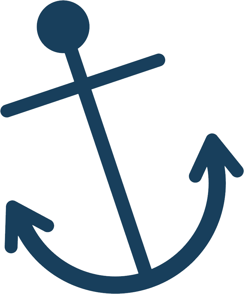 Anchor Png - Anchor Clip Art Cute (780x939), Png Download