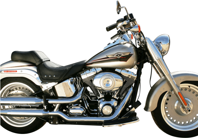 Motorcycle Clipart Transparent Background - Transparent Harley Png (640x480), Png Download