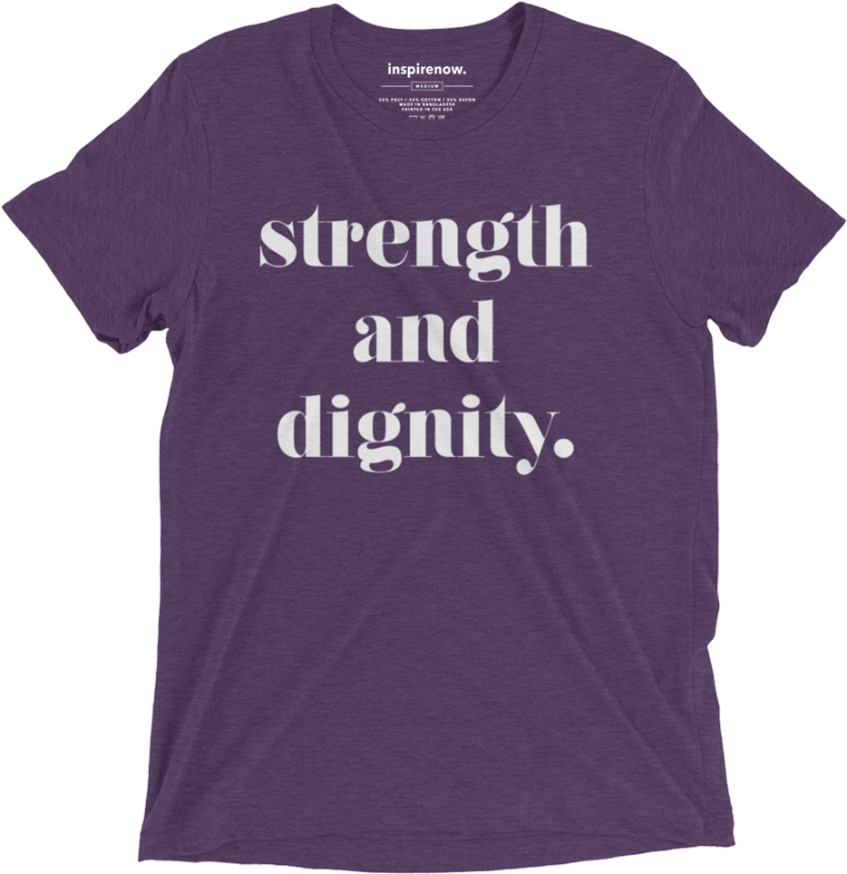 Strength And Dignity - Loneliness Is A Feeling Of Sadness Because One Has (1024x1024), Png Download