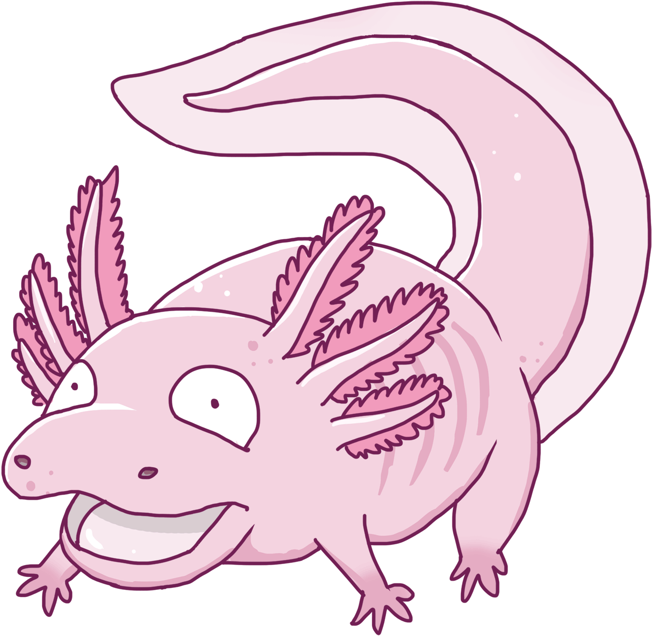 This Pokemon Sums Up The Axolotl - Axolotl Pokemon (1300x1286), Png Download