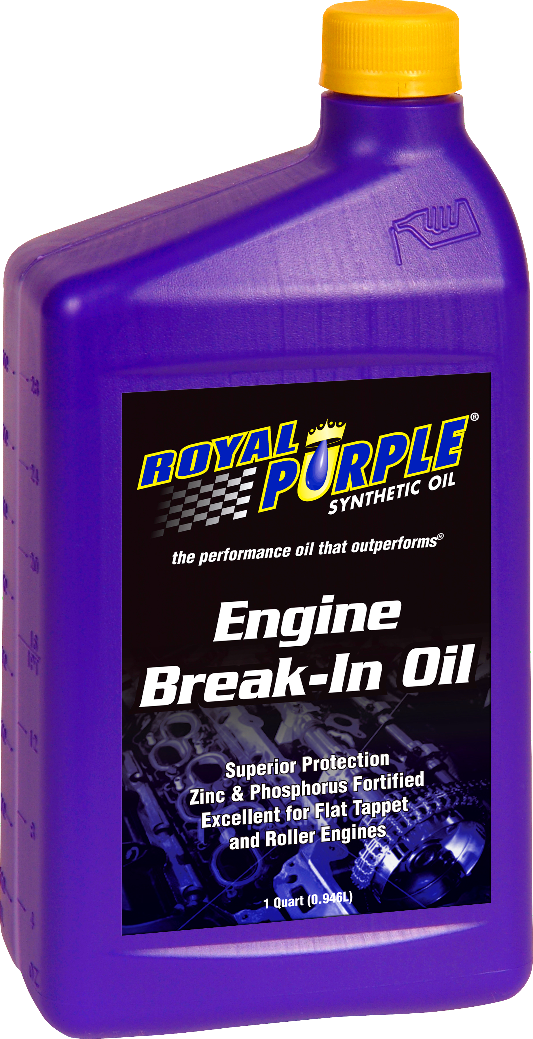 Royal Purple Break-in Oil - Royal Purple Oil (1851x3604), Png Download