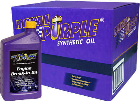 Royal Purple Engine Break-in Oil, 12 Quart Case - Royal Purple Oil (450x326), Png Download